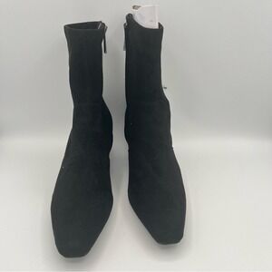 Anne Klein Boots Women 8.5 Black Side Zip Mid Calf NWOB‎